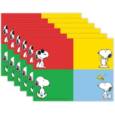 Eureka Peanuts Name Tags, 2-7/8in. x 2-1/4in., 240PK 650340